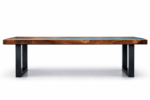 Azure River Epoxy Resin Dining Table - Image 5