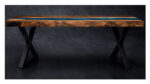 Midnight Tide Epoxy Resin Dining Table - Image 5