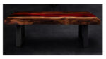 Crimson River Epoxy Resin Dining Table - Image 5
