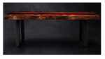 Crimson River Epoxy Resin Dining Table - Image 4
