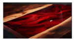Crimson River Epoxy Resin Dining Table - Image 3